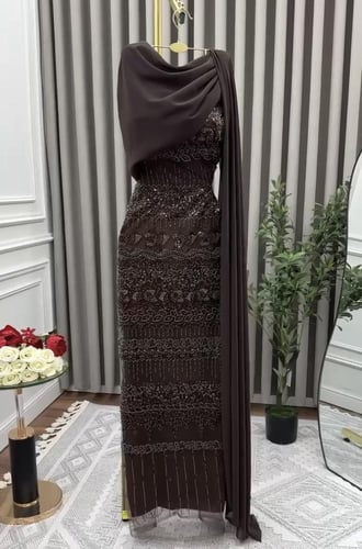 فساتين سهره بني