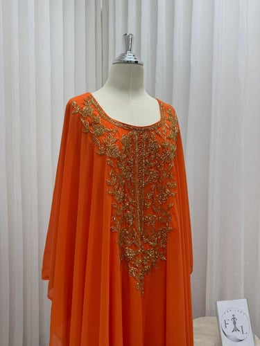 جلابية برتقالي