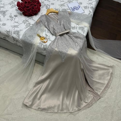 فستان حوامل فخم سهره