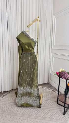 فستان سهره مطرز