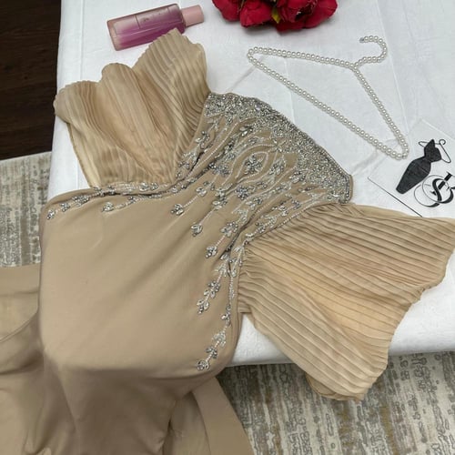 فستان باربي + كرنكل بني