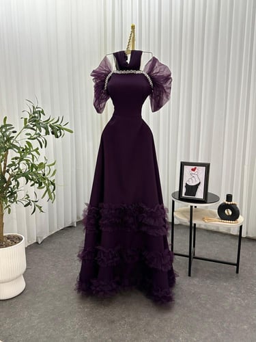 فستان باربي مع تل