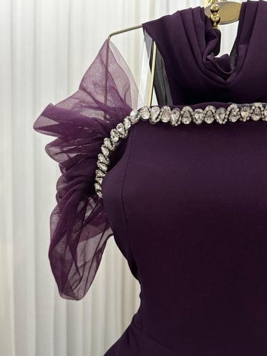 فستان باربي مع تل