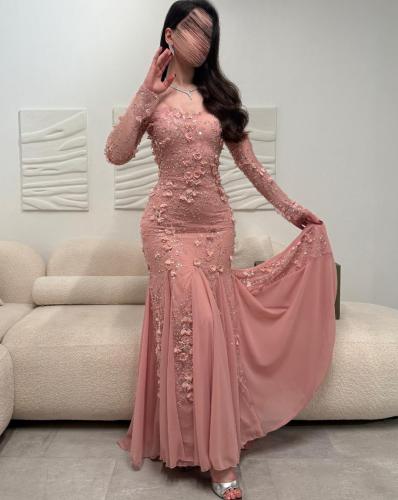 فستان كلفة ورود