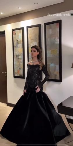 فستان اسود سهره