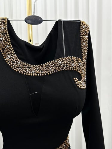 فستان كريب استرتش