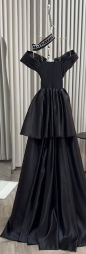 فستان لكرا كريب