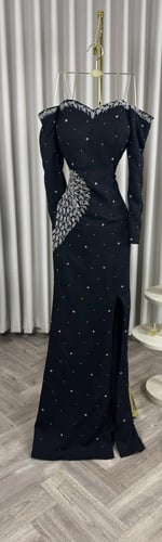 فستان باربي اسود