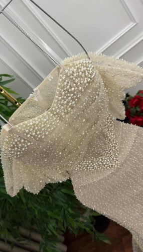 فساتين كلفه خرز ولول البطانه باربي