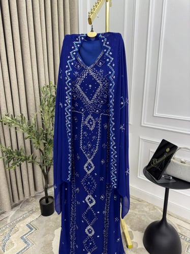 جلابيه فخمه ازرق