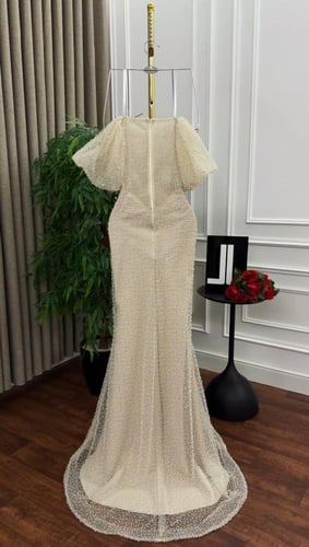 فساتين كلفه خرز ولول البطانه باربي