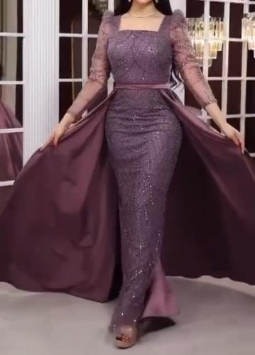 فساتين خرز ولول وترتر