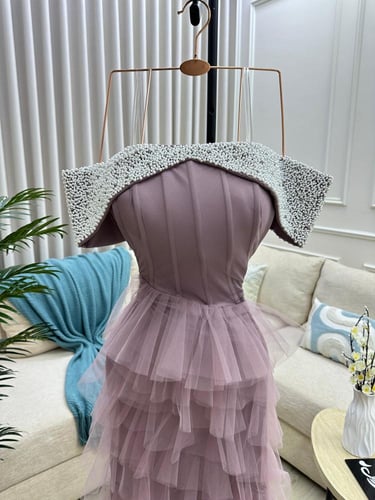 فساتين كريب باربي