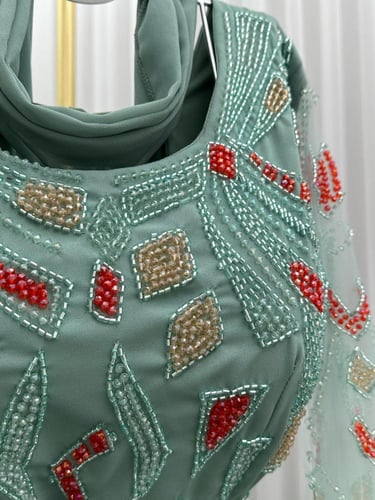 فساتين باربي تطريز يدوي راقي