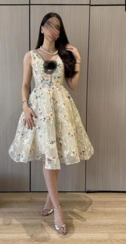 فستان كلفه قصير