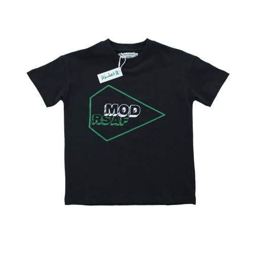 A Black T-shirt adorned with the Air Forces logo (...