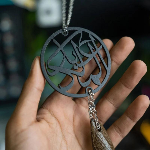 تعليقة سيارة بإطار دائري + بخور