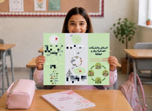 مطوية السلال والشبكات الغذائية وهرم الطاقة