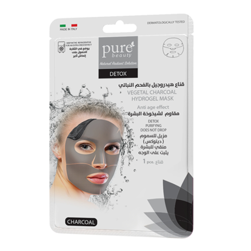 Purebeauty Vertical Charcol Facial Mask Hydrogel(1...