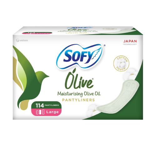 Sofy Olive Pantyliner Large 175mm 114 pcs