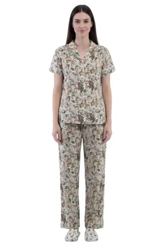 Short-sleeved pajama set