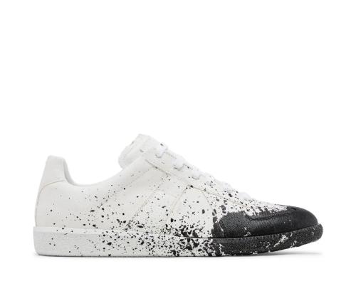Maison Margiela Replica Paint Splatter - White Black