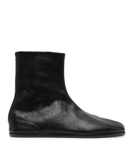 Maison Margiela Tabi Ankle Flat Boot Black