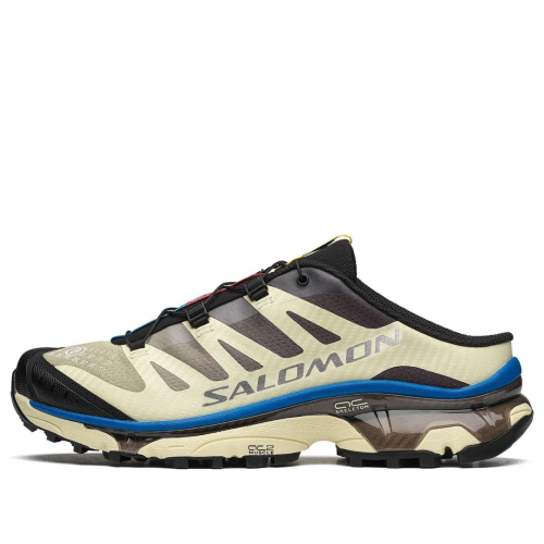SALOMON x MM6 Maison Margiela XT-4 Mule Transparent Yellow Lapis Blu