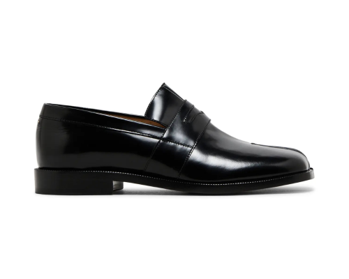 Maison Margiela Tabi Penny Loafers 'Black'