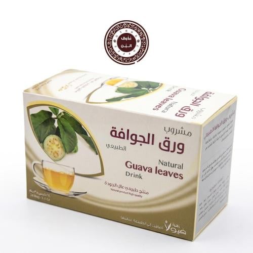 مشروب ورق الجوافة الطبيعي - زهرة فيولا - 24 كيس