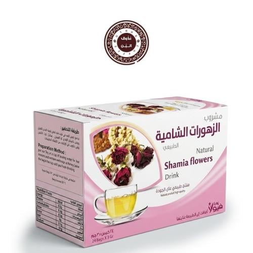 مشروب الزهورات الشامية الطبيعي - زهرة فيولا - 24 ك...