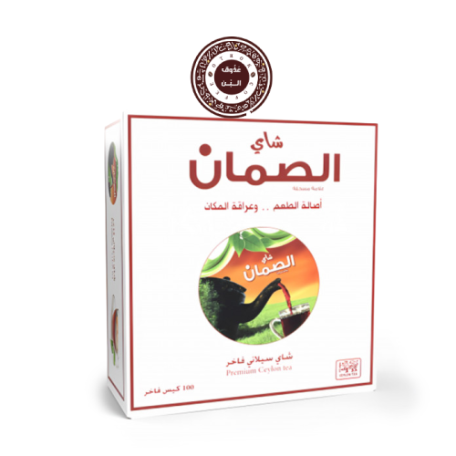 شاي الصمان - سيلاني فاخر ( 100 كيس )