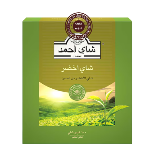 شاي احمد الاخضر الصيني ( 100 كيس شاي )