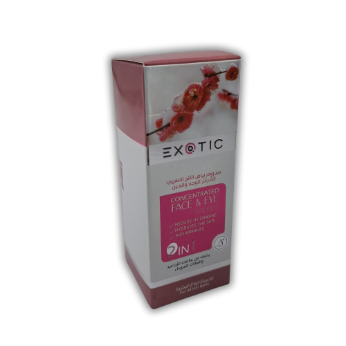 اكزوتيك - سيروم مركز للوجه و العينين - بياض الثلج...