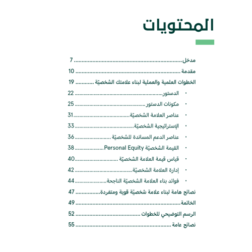 بناء العلامة الشخصية