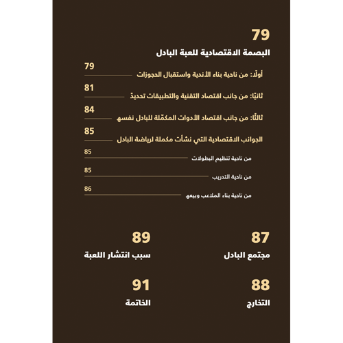 البادل - لعبة الجيل وتاريخها في المنطقة