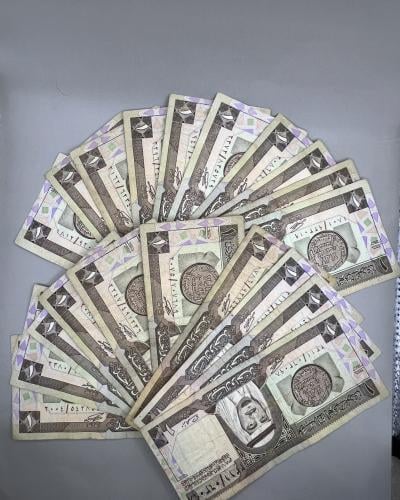 20 ريال الملك فهد - مستخدمة - توقيع العساف S20/5