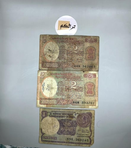 6 قطع عملات عالمية مختلفة x10