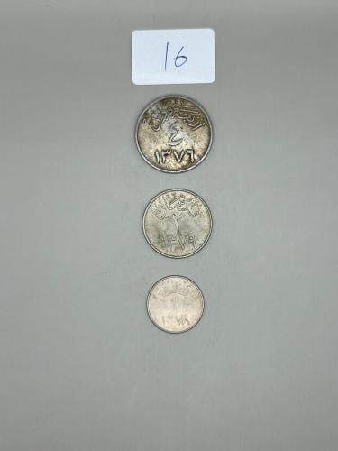 طقم عملة معدني-الملك سعود-16