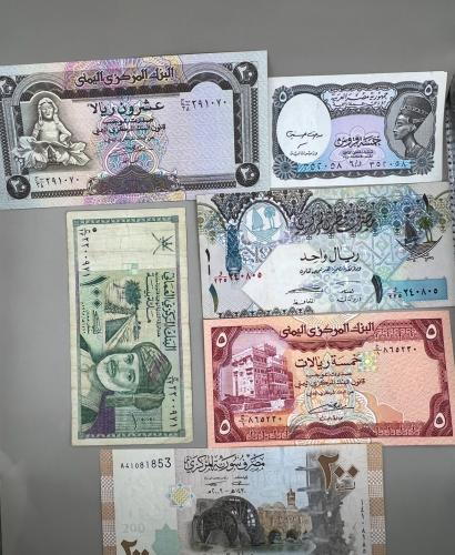 6 قطع عملات متنوعة M88