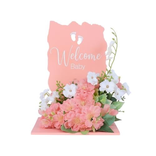 كلرك مع ورد صناعي - بنت