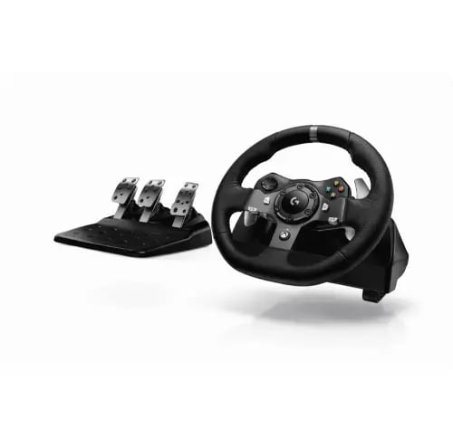 Logitech G920 Driving Force – عجلة قيادة سباق احتر...