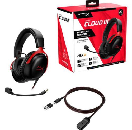سماعة الألعاب الاحترافية HyperX Cloud III – الجيل...