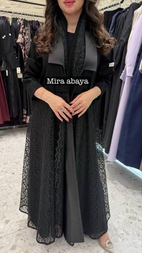 عبايه ريناد دانتيل