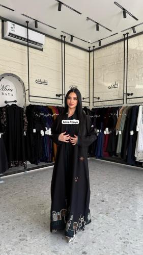 عبايه التاسيس كريب