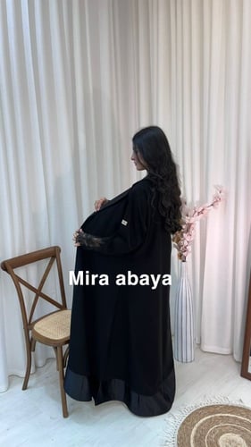 عباية شموخ بالقماش الصيفي