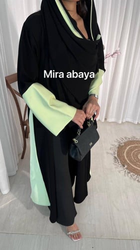 عباية الورا الصيفيه