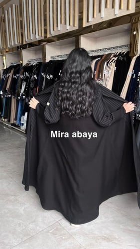 بليزر صيفي لياقه كاملة مقلم اسود