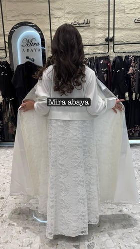 عبايه ريناد دانتيل