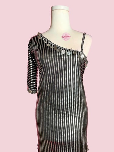 بدلة رقص الملكة لولو (فضي)